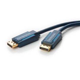 Clicktronic Displayport (apa) - Displayport (apa) kábel 1 m (v1.4, 8k 60Hz), kék