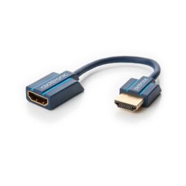 Clicktronic átalakító HDMI anya - HDMI apa, flexibilis kábellel