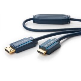 Clicktronic kábel Displayport (apa) - HDMI (apa) 20 m (Full HD)