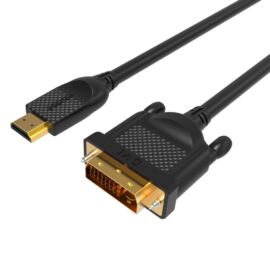 VCOM kábel HDMI-DVI 3m (HDMI M--DVI24+1m 1080P) (CG484G-3)