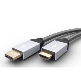 Goobay+ kábel Displayport 1.2 (apa) - HDMI 2.0 (apa) 1m (4k 60Hz)