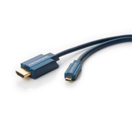 Clicktronic HDMI (apa) - micro HDMI (apa) kábel, 1 m (4k 30 Hz)
