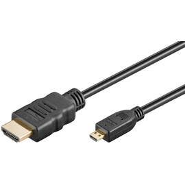 Goobay kábel HDMI (apa) - micro HDMI (apa) 1,5 m (4k 60Hz)
