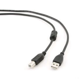 Kábel Usb 2.0 printerkábel 1.8 M Gembird (CCF-USB2-AMBM-6) fekete, prémium