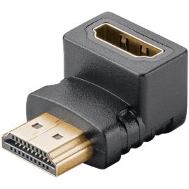 Goobay HDMI (anya) - HDMI (apa) adapter 270°-ban hajlított (8K 60Hz), fekete