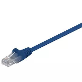 Goobay UTP CAT 5e patch kábel 1 m, kék