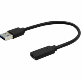 Gembird kábel átalakító USB 3.1 Apa - Type-C Anya, 10cm (A-USB3-AMCF-01)