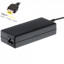 Notebook adapter Lenovo 20V/4.5A 90W Square yellow ( AK-ND-29 )