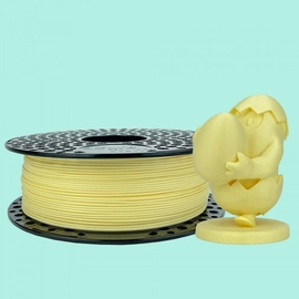 AzureFilm filament PLA banana yellow pastel, 1,75 mm, 1 kg