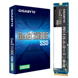 SSD Gigabyte 2500e M.2 500GB PCIe 3x4