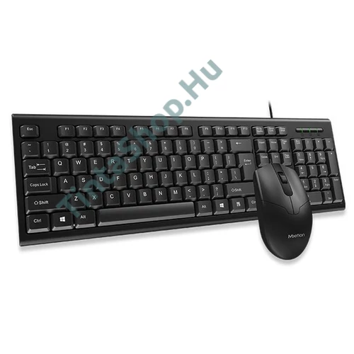 !AKCIÓS! Meetion vezetékes billentyűzet +egér kombináció MT-C100 USB (HU)