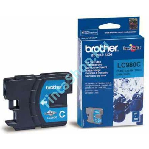 Brother LC980 CY cián kék (CY-Cyan) eredeti (gyári, új) tintapatron