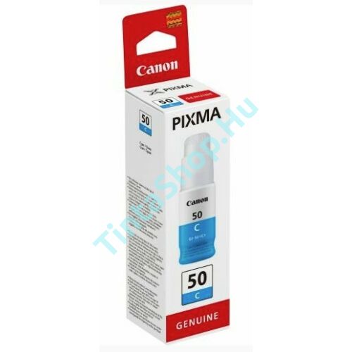 Canon GI50 CY cián (kék) (CY-Cyan) eredeti (gyári, új) tinta