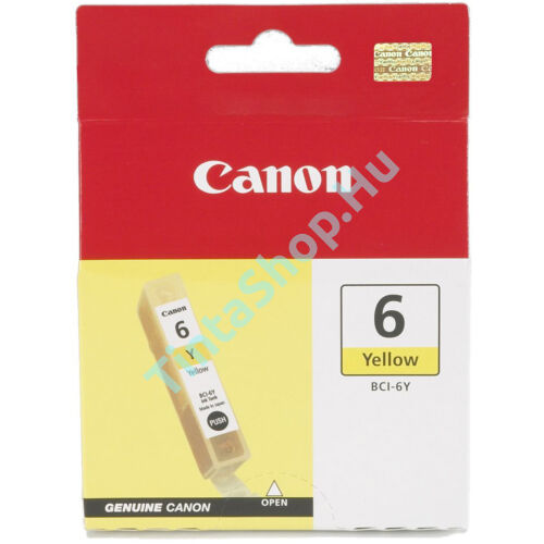 Canon BCI-6 YL sárga (YL-Yellow) eredeti (gyári, új) tintapatron