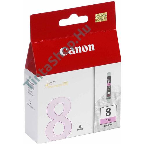 Canon CLI-8 PM fotó bíbor (fotó piros) (PM-Photo Magenta) eredeti (gyári, új) tintapatron