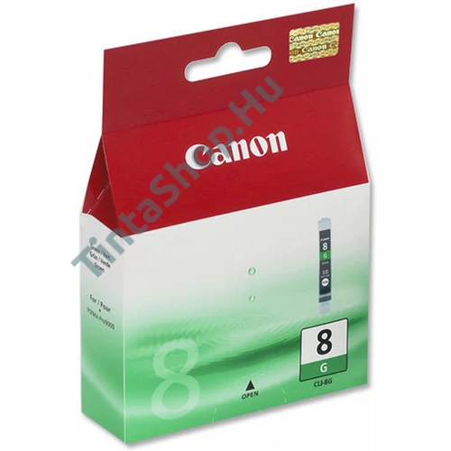 Canon CLI-8 GR zöld (GR-Green) eredeti (gyári, új) tintapatron