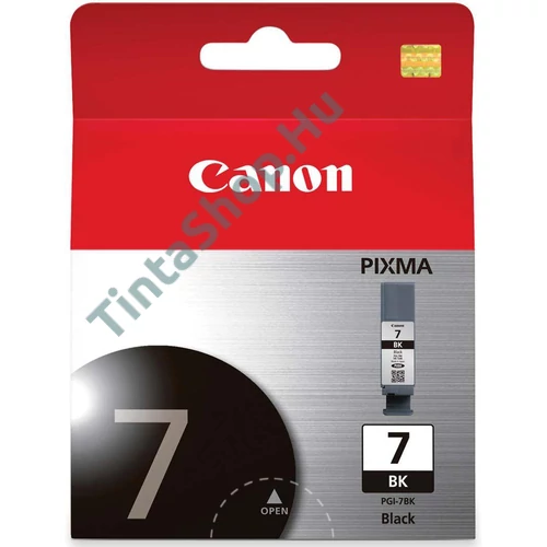 Canon PGI-7 BK fekete (BK-Black) eredeti (gyári, új) tintapatron