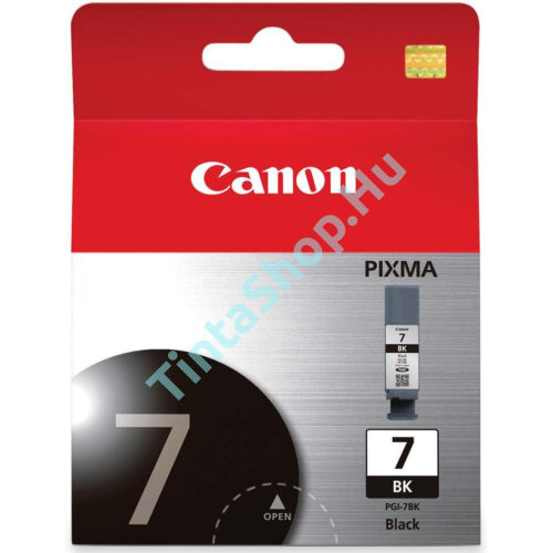 Canon PGI-7 BK fekete (BK-Black) eredeti (gyári, új) tintapatron
