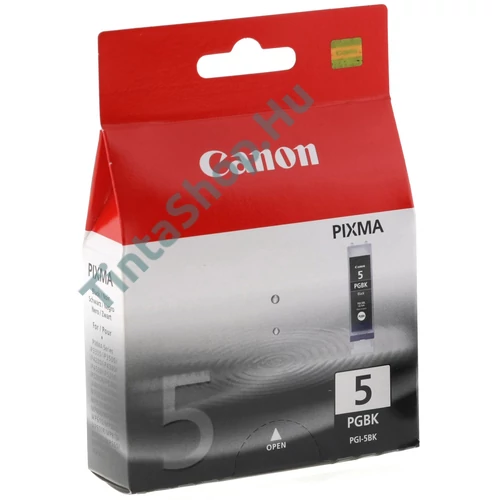 Canon PGI-5 BK fekete (BK-Black) eredeti (gyári, új) tintapatron