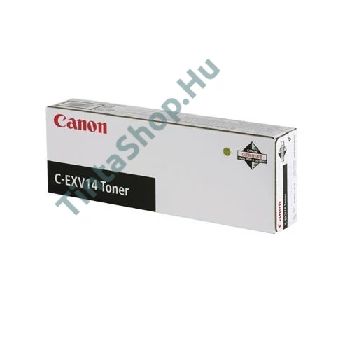 Canon IR 2016 (C-EXV 14) BK fekete (BK-Black) eredeti (gyári, új) toner