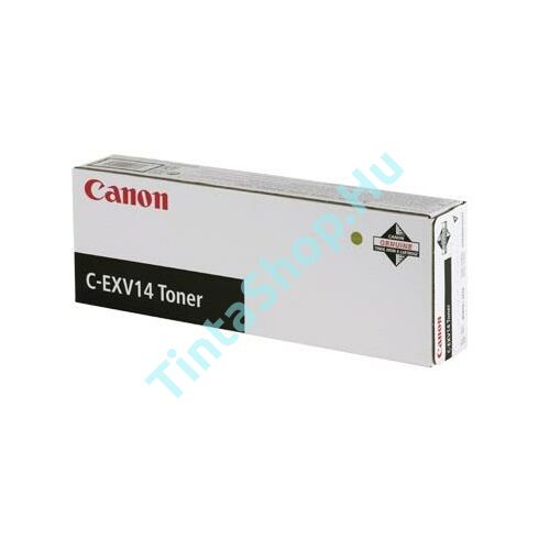 Canon IR 2016 (C-EXV 14) BK fekete (BK-Black) eredeti (gyári, új) toner