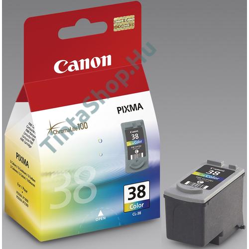 Canon CL-38 színes (C-Color) eredeti (gyári, új) tintapatron
