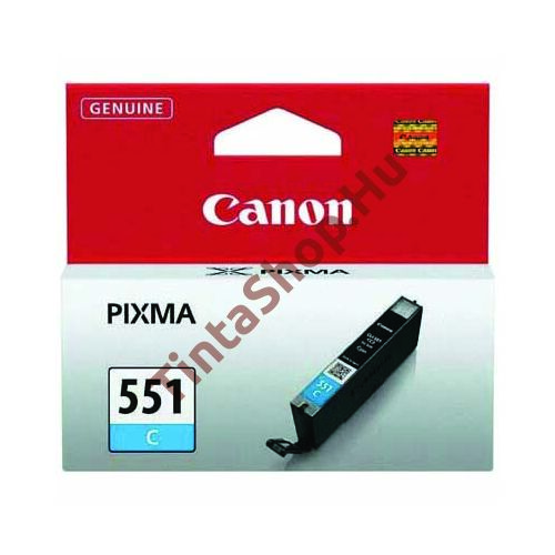 Canon CLI-551 CY cián kék (CY-Cyan) eredeti (gyári, új) tintapatron