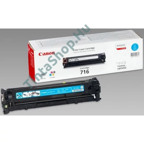 Canon CRG-716 CY cián (kék) (CY-Cyan) eredeti (gyári, új) toner