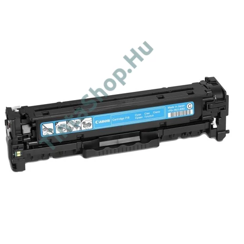 Canon CRG-718 CY cián (kék) (CY-Cyan) kompatibilis (utángyártott) toner