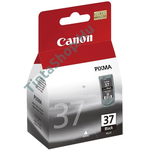 Canon PG-37 fekete (BK-Black) eredeti (gyári, új) tintapatron