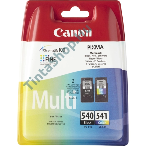Canon PG-540 + CL-541 fekete és színes (BK-Color) eredeti (gyári, új) multipack