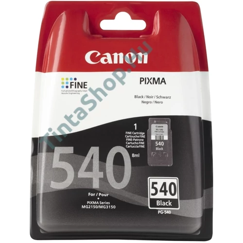 Canon PG-540 fekete (BK-Black) eredeti (gyári, új) tintapatron