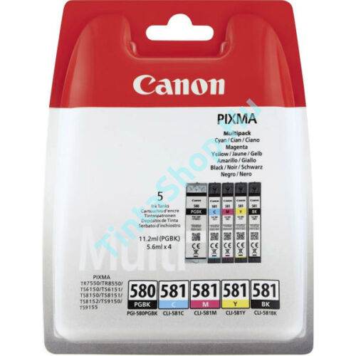 Canon PGI-580 / CLI-581 eredeti (gyári, új) multipack
