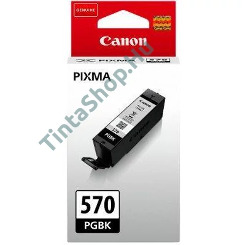 Canon PGI-570 BK fekete (BK-Black) eredeti (gyári, új) tintapatron