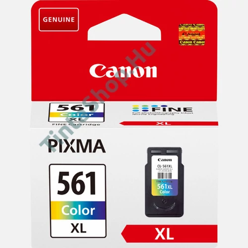 Canon CL-561 C XL színes (C-Color) nagy kapacitású eredeti (gyári, új) tintapatron