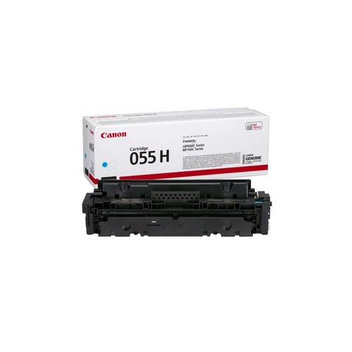 Canon CRG-055H CY cián (kék) (CY-Cyan) nagy kapacitású eredeti (gyári, új) toner