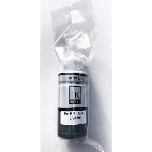 ! AKCIÓS ! Epson T6641 BK Fekete (BK-Black) kompatibilis (utángyártott) tinta  (2026.03. havi lejáratú) (garancia nélküli)