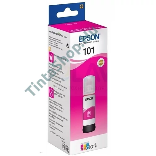 Epson T03V3 (No.101) MG bíbor (piros) MG-Magenta) eredeti (gyári, új) tintapalack