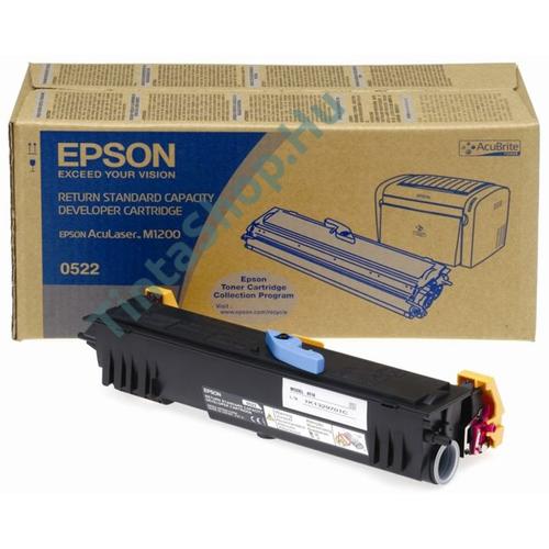 Epson S050522 (M1200) BK fekete (BK-Black) eredeti (gyári, új) toner