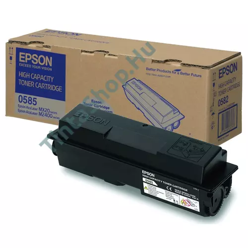 Epson S050585 (M2300 / M2400 / MX20) BK fekete (BK-Black) eredeti (gyári, új) toner