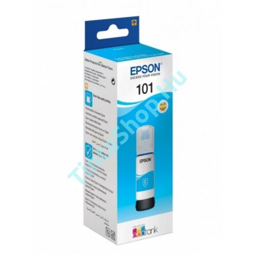 Epson T03V2 (No.101) CY cián (kék) (CY-Cyan) eredeti (gyári, új) tintapalack