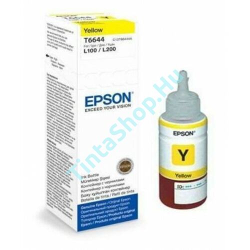 Epson T6644 YL sárga (YL-Yellow) eredeti (gyári, új) tinta