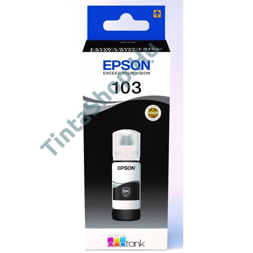 Epson T00S1 (103) BK fekete (BK-Black) eredeti (gyári, új) tintapalack