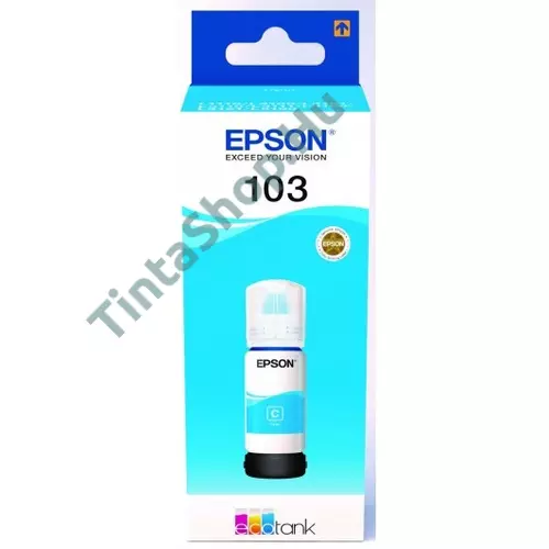 Epson T00S2 (103) CY cián (kék) (CY-Cyan) eredeti (gyári, új) tintapalack