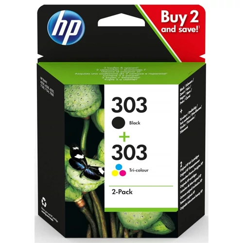 HP 3YM92AE (303) BK-C (Black-Color) eredeti (gyári, új) multipack