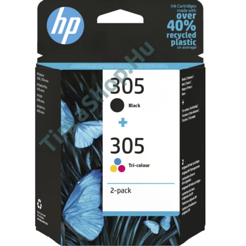 HP 6ZD17AE (305) BK-C (Black-Color) eredeti (gyári, új) multipack