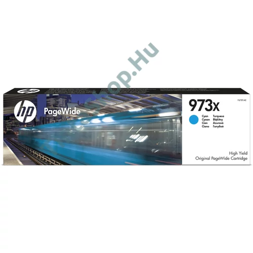 HP F6T81AE (No.973X) CY-Cyan cián-kék nagy kapacitású eredeti (gyári, új) tintapatron