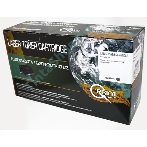 HP Q2670A (No.308A) BK fekete (BK-Black) kompatibilis (utángyártott) toner