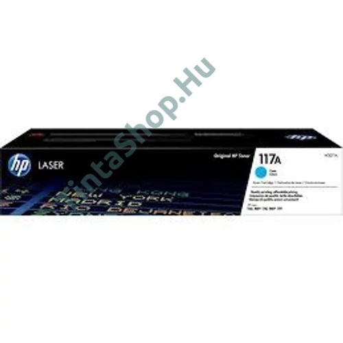 HP W2071A (No.117A) CY cián (kék) (CY-Cyan) eredeti (gyári, új) toner
