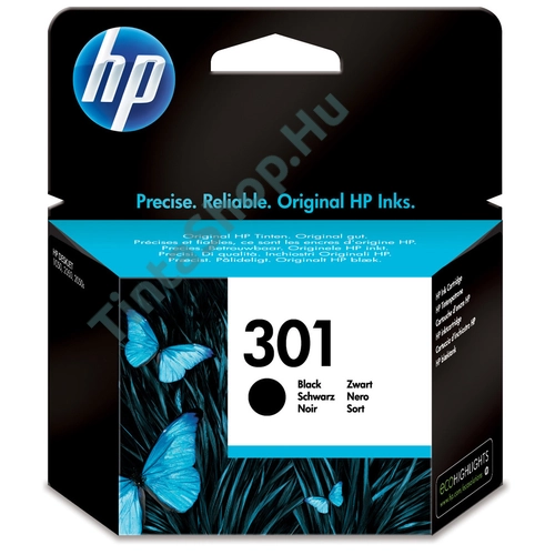 HP CH561EE (No.301 BK) fekete (BK-Black) eredeti (gyári, új) tintapatron